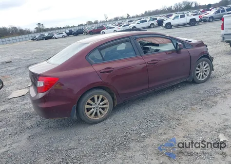 2012 Honda Civic Ex z USA, uszkodzony, nr VIN 19XFB2F81CE055436